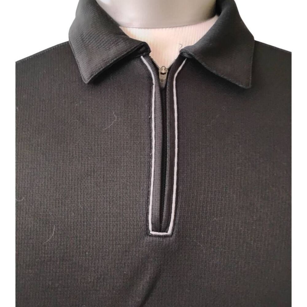 Men's Nike Sphere React Black Polo Shirt Size Medium - Picture 3 of 6